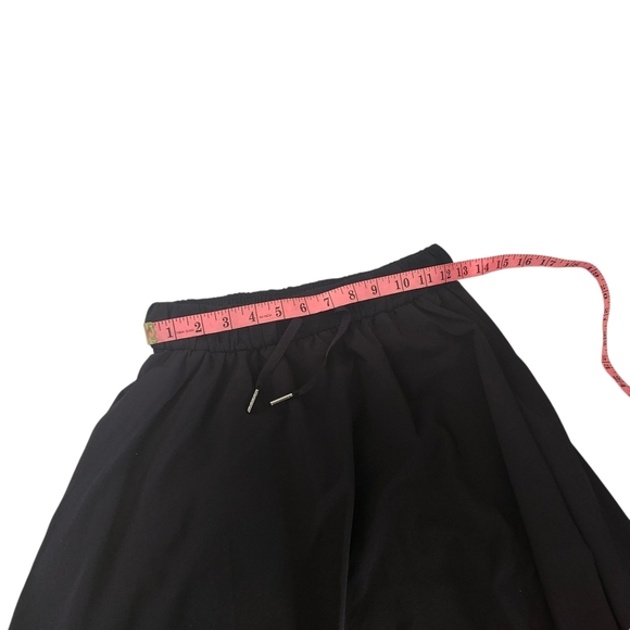 Lululemon Time to Flounce Black Skirt 4 Flowy Lightweight Midi High-Low Swift - Picture 8 of 15
